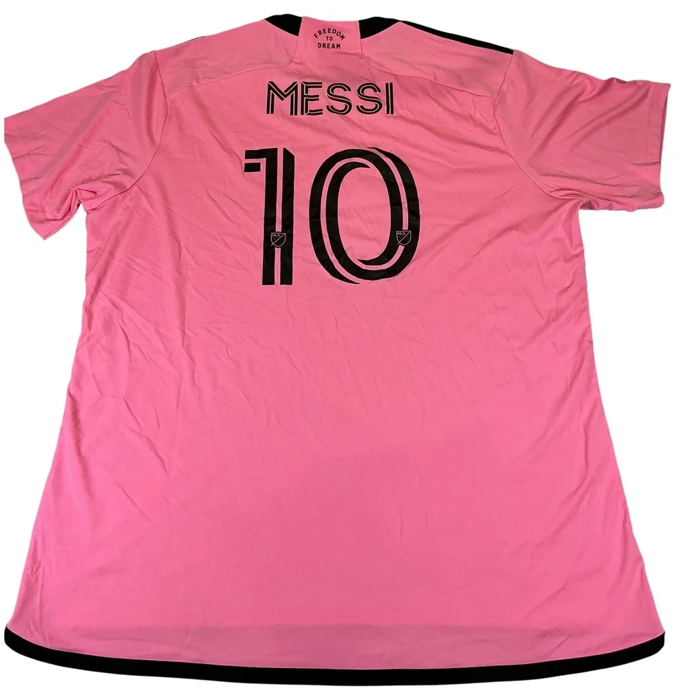 Adidas Inter Miami Messi #10 Pink Jersey Mens 2XL‎ Soccer MLS AEROREADY NEW